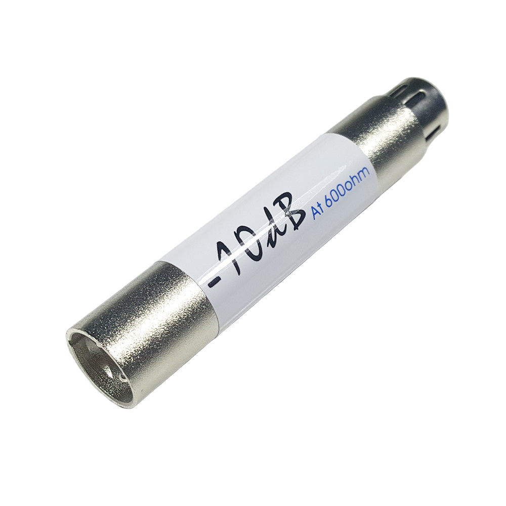 Inline XLR Microphone Attenuator Pads