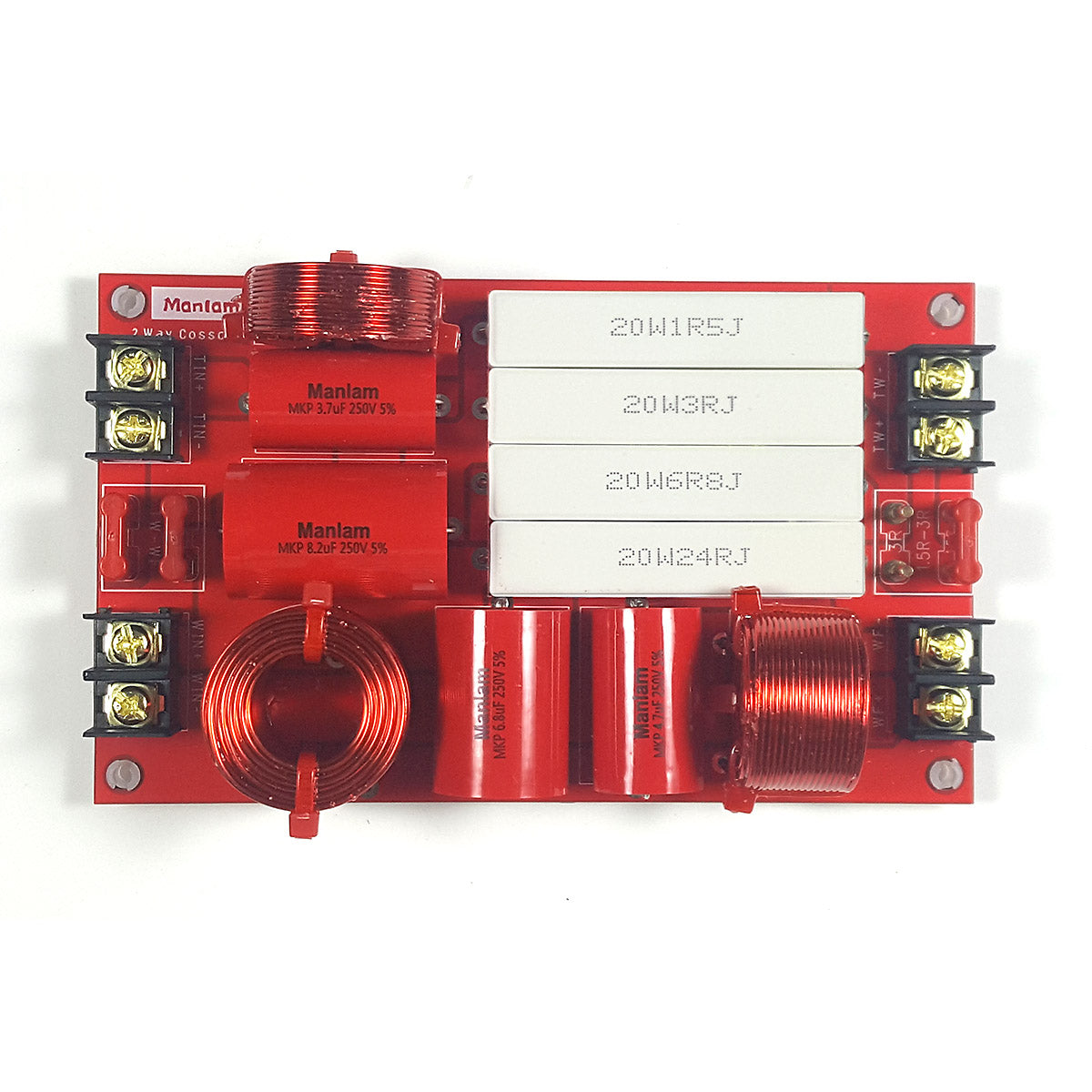 2 way passive speaker crossover