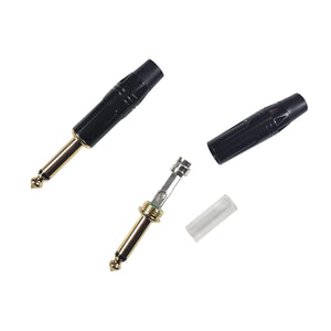 Gold Plated 1/4" Guitar Jack Plug