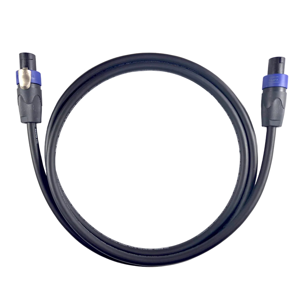 4 pole speakon leads with van damme tour speaker cable