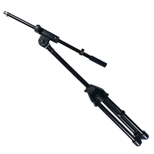 Short Microphone Stand with Boom Arm