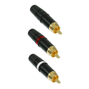 Rean Rca Connector RCA Phono Connectors with chassis and cable mount types.