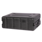 3U 19" rack mount road case