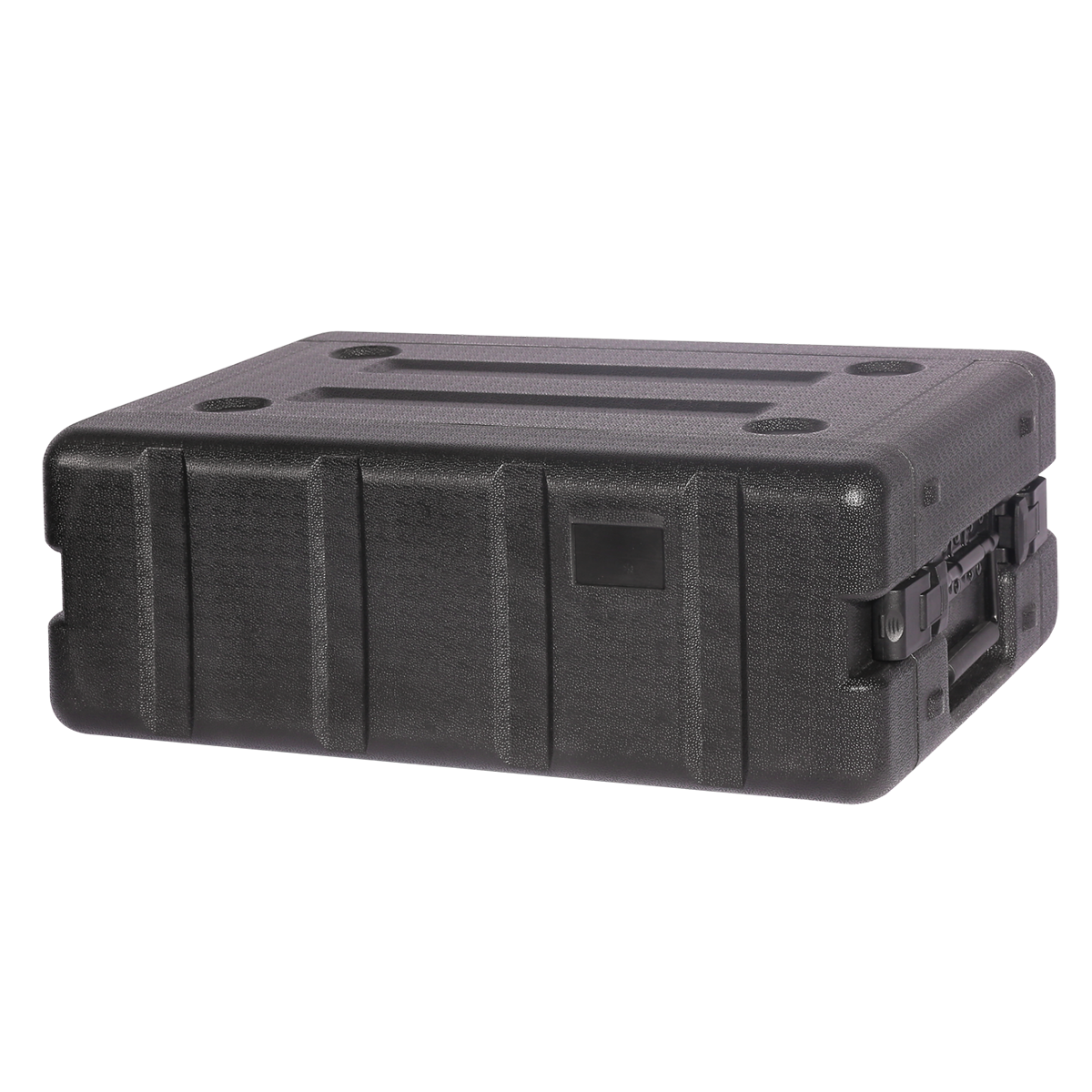 3U 19" rack mount road case