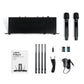 Dual Handheld Diversity Wireless Mic Set | Phenyx Pro PTAU-2-2H