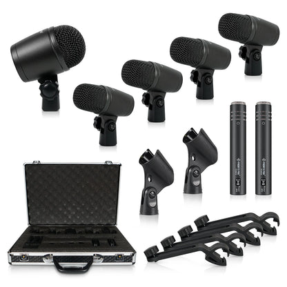 7 Piece Drum Microphone Set | Phenyx Pro PTD-10