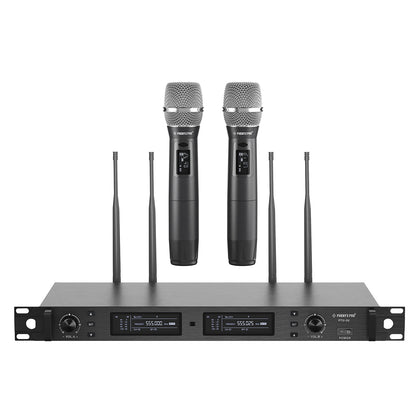 Dual Handheld Diversity Wireless Mic Set PTU-2U-2H - Phenyx Pro