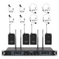 Quad Wireless Mic Receiver PTU-7000 - Phenyx Pro