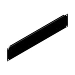 black rack mount panel alum
