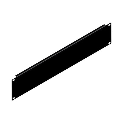 black rack mount panel alum