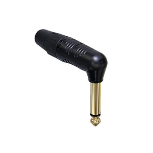 Mono Jack Plug Right Angle - Rean RP2RC-B