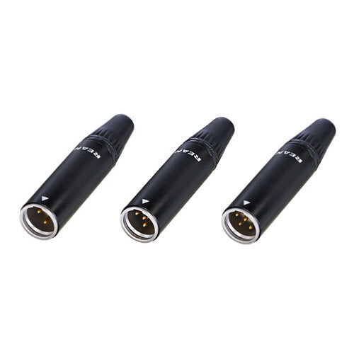 Mini XLR Male Cable Connectors