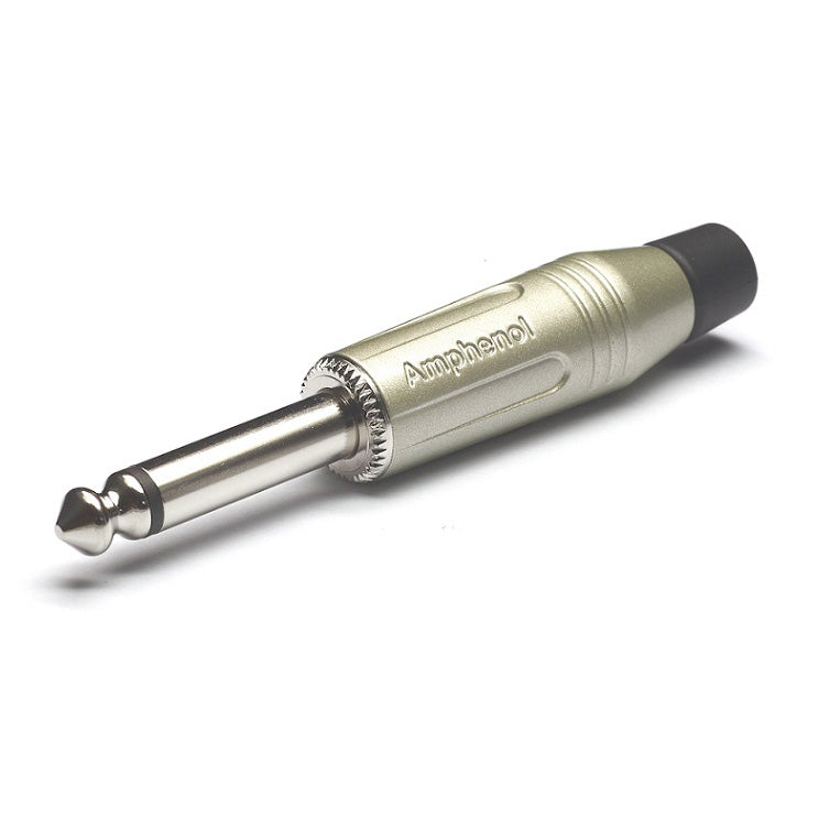 mono metal jack plug 1/4 inch