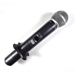 Anti-roll Device for Handheld Radio Mics
