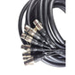 8 Way XLR to XLR Multicore 15m