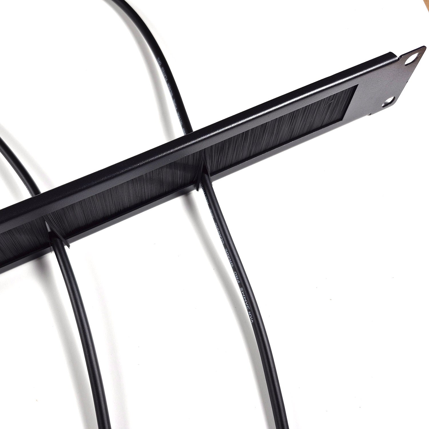 cable access rack panel