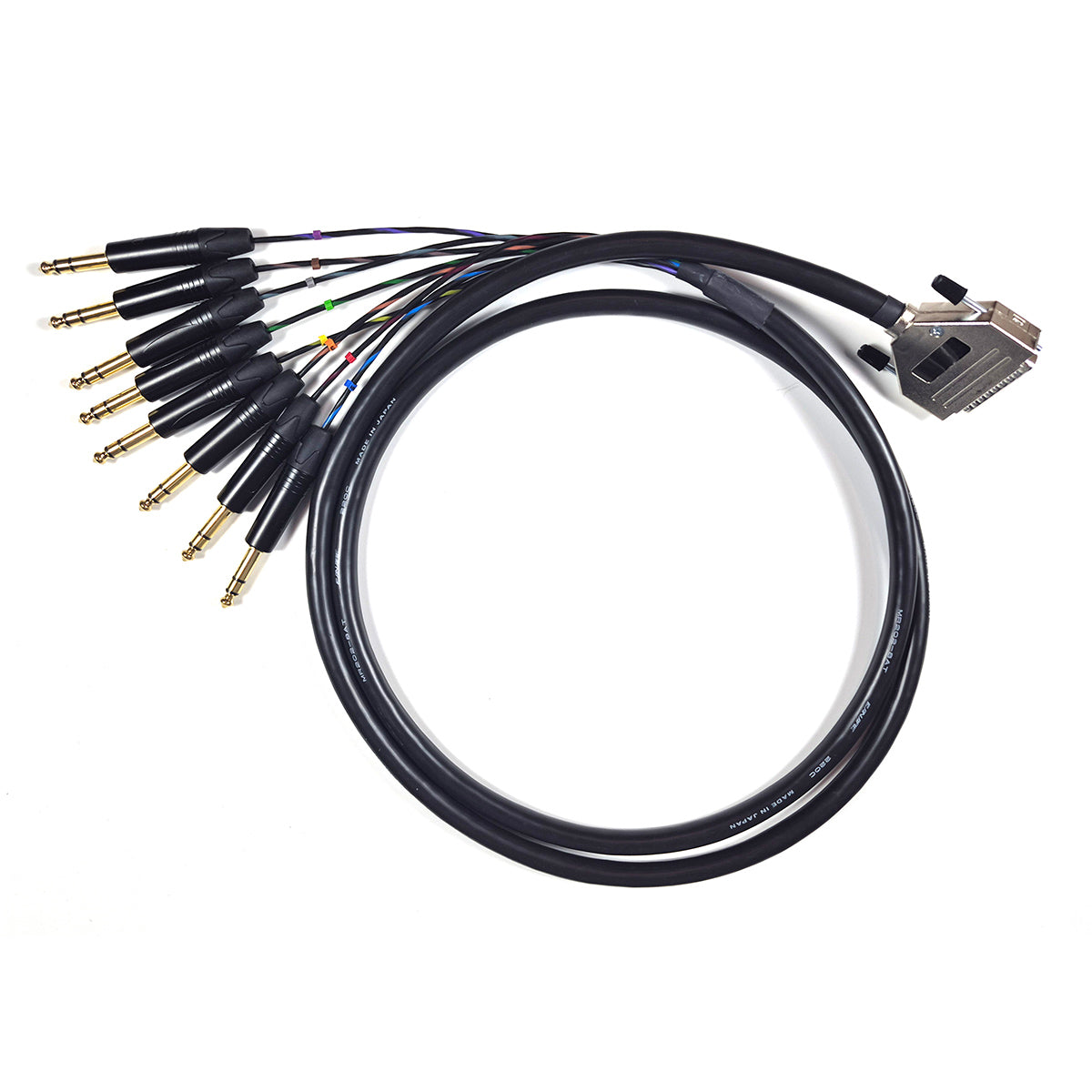 DB25 to TRS 1/4 Inch Jack Cables