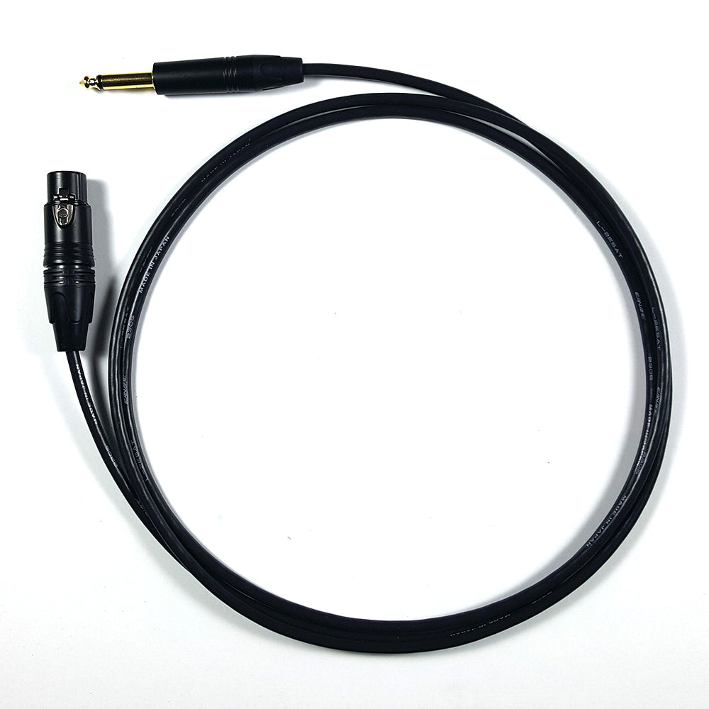 jack to xlr audio instrument cables