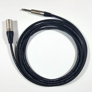 Premium XLR Male to TRS Jack Cables