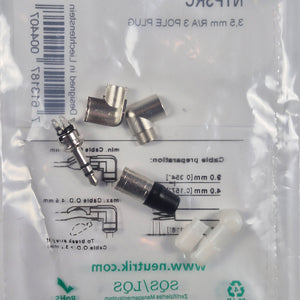 Neutrik NTP3RC 3.5mm Stereo Plug