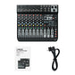 8 Channel Audio Mixer with Bluetooth USB | Phenyx Pro PTL-800