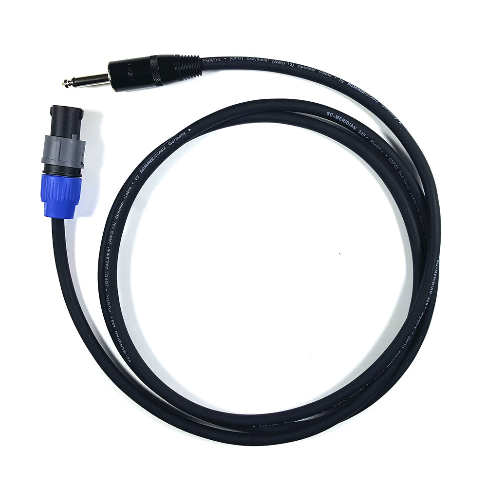 speakon to jack speaker leads