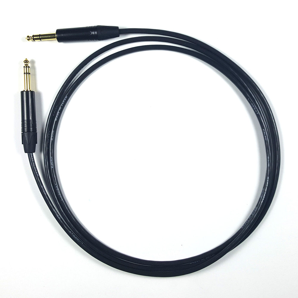 balanced TRS audio patch leads