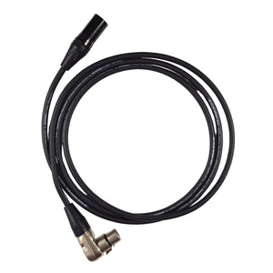 Flex Right Angle XLR to Straight XLR Audio Leads