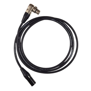 Flex Right Angle XLR to Straight XLR Audio Leads