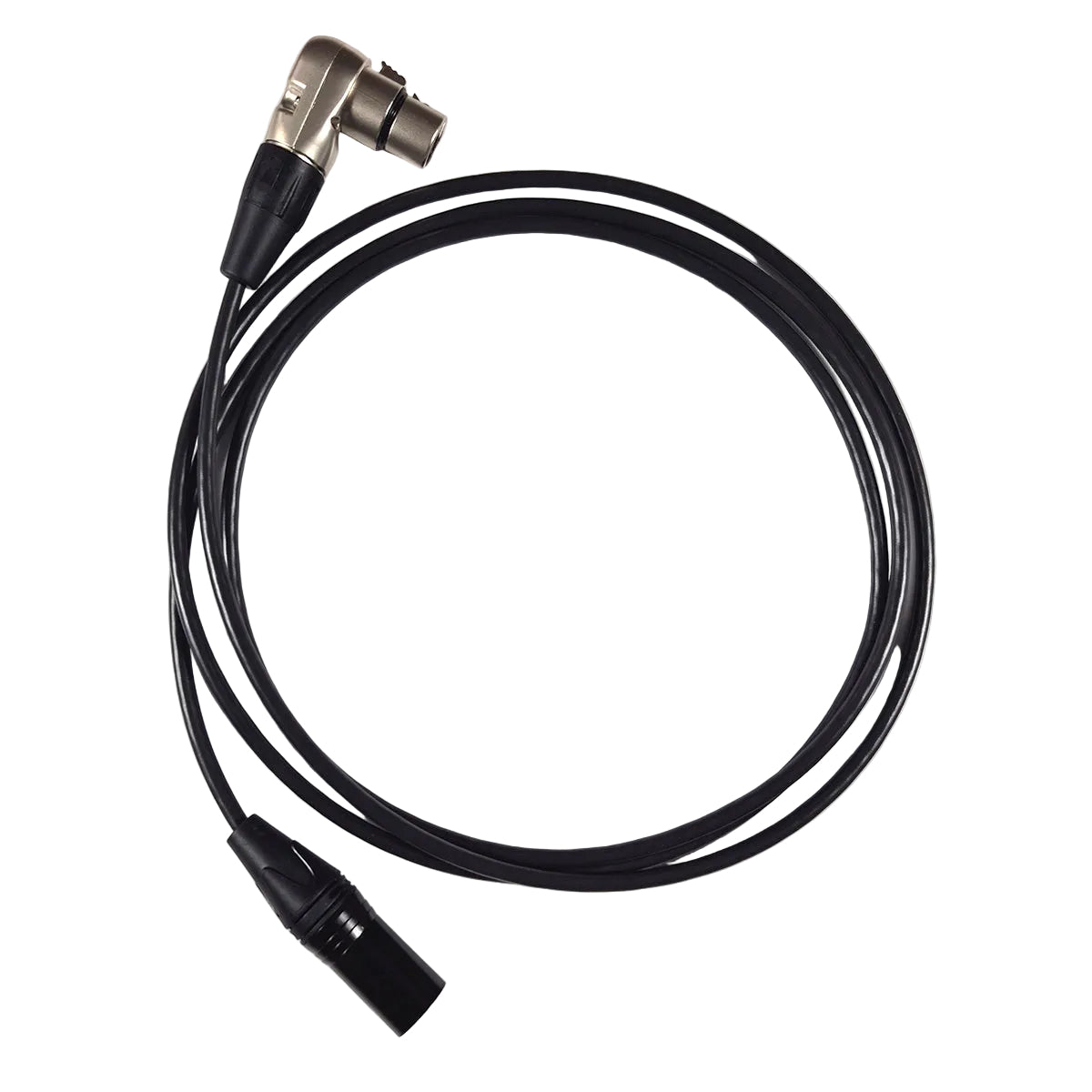 Install Right Angle XLR to Straight XLR Audio Leads