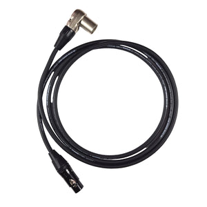Flex Right Angle XLR to Straight XLR Audio Leads
