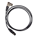 right angle XLR cable