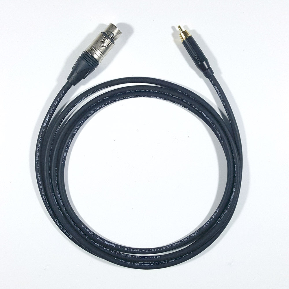 Premium RCA Phono to XLR Female Leads