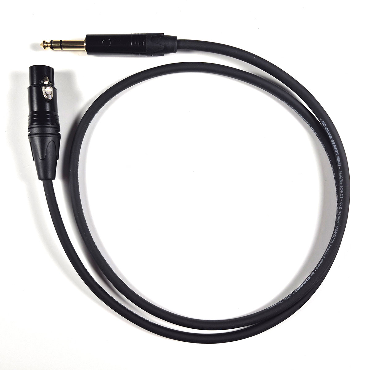 Flex XLR Female to TRS Jack Cables